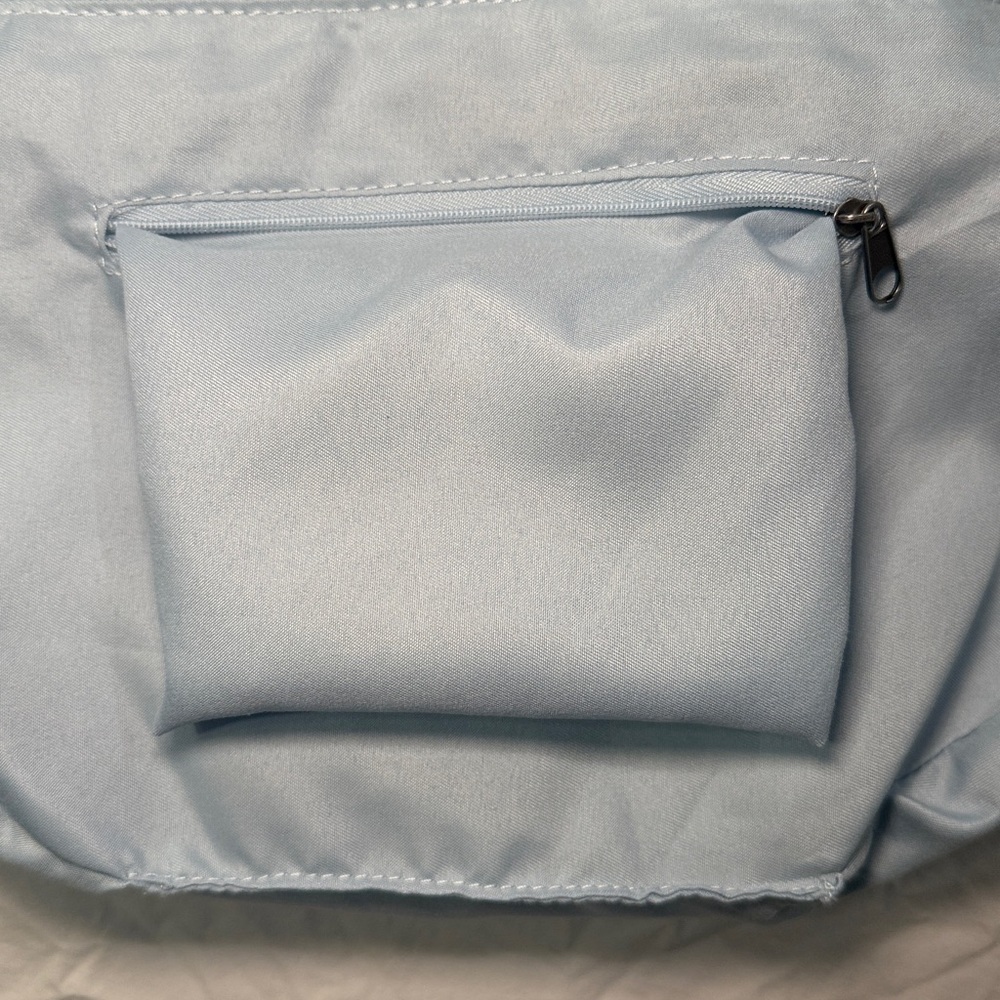 American Eagle Women's Safari Mini Light Blue Slouch Bag NWOT - Picture 8 of 11